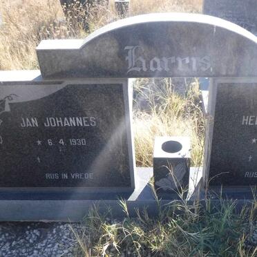 HARRIS Jan Johannes 1930- &amp; Helen Cecilia 1928-1979