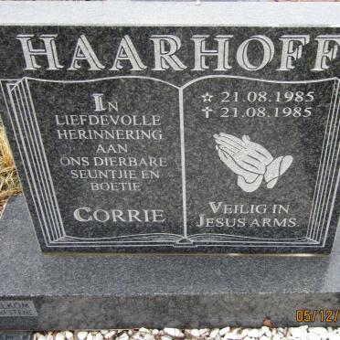 HAARHOFF Corrie 1985-1985