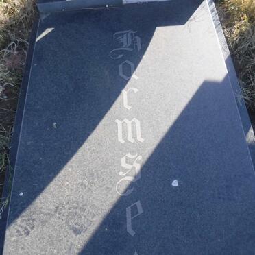 HARMSE Jacob D. 1929-1982