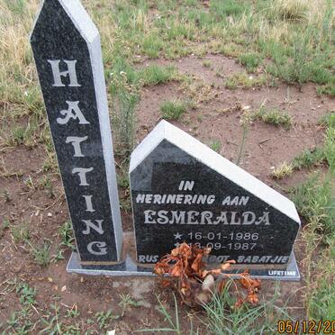 HATTING Esmeralda 1986-1987
