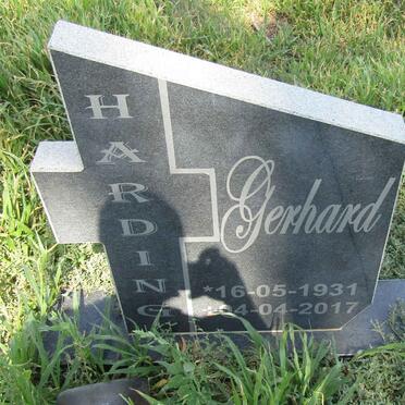 HARDING Gerhard 1931-2017