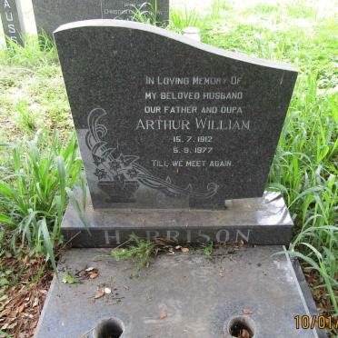 HARRISON Arthur William 1912-1977