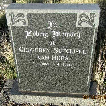 HEES Geoffrey Sutcliffe, van 1950-1971