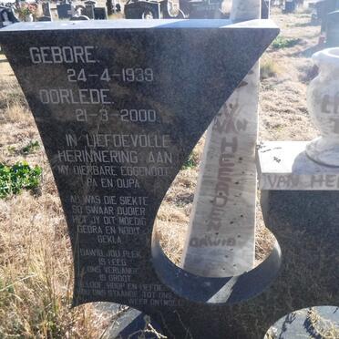 HEERDEN Dawid, van 1939-2000