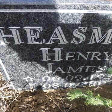 HEASMAN Henry James 1938-2010