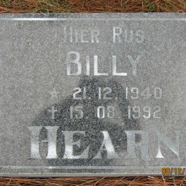 HEARN Billy 1940-1992