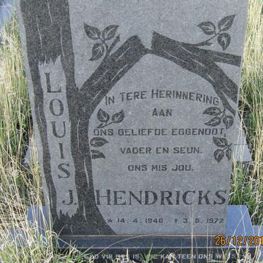 HENDRICKS Louis J. 1946-1972