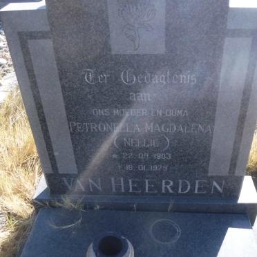 HEERDEN Petronella Magdalena, van 1903-1979