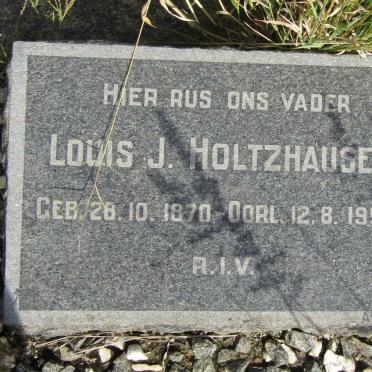 HOLTZHAUSEN Louis J. 1870-1957