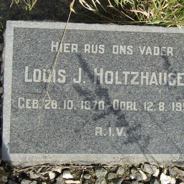 HOLTZHAUSEN Louis J. 1870-1957