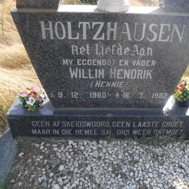 HOLTZHAUSEN Willim Hendrik 1960-1982
