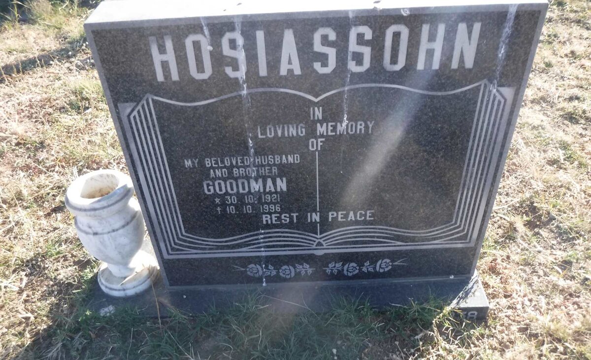 HOSIASSOHN Goodman 1921-1996