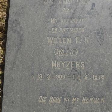 HUYZERS Willem F.H. 1909-1979