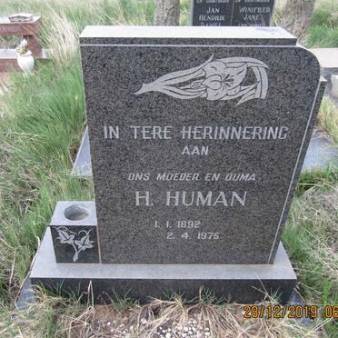 HUMAN H. 1892-1975