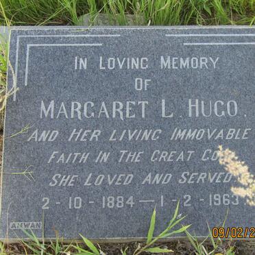 HUGO Margaret L. 1884-1963