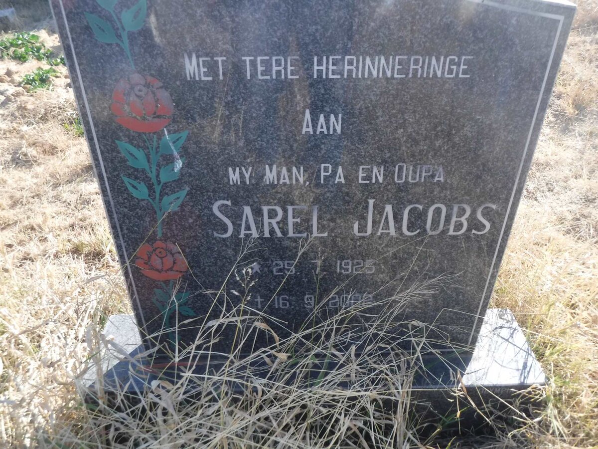 JACOBS Sarel 1925-2002