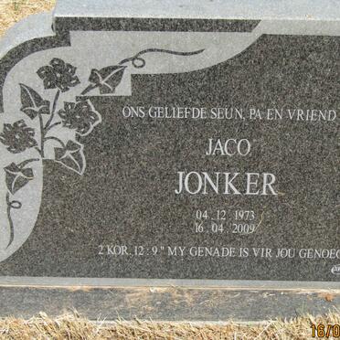 JONKER Jaco 1973-2009