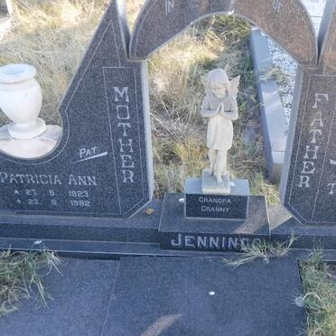 JENNINGS Thomas Miles 1920-1982 &amp; Patricia Ann 1923-1982