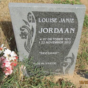 JORDAAN Louise Janie 1973-2012