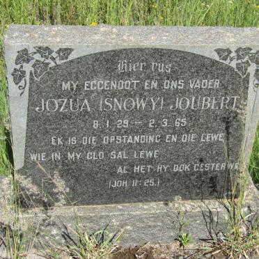 JOUBERT Jozua 1929-1965