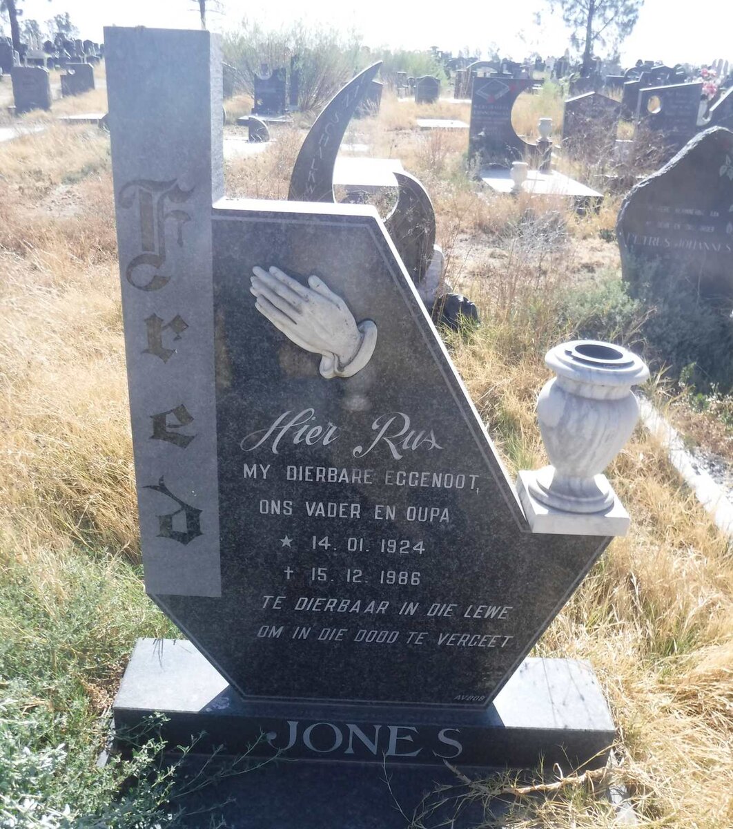 JONES Fred 1924-1986