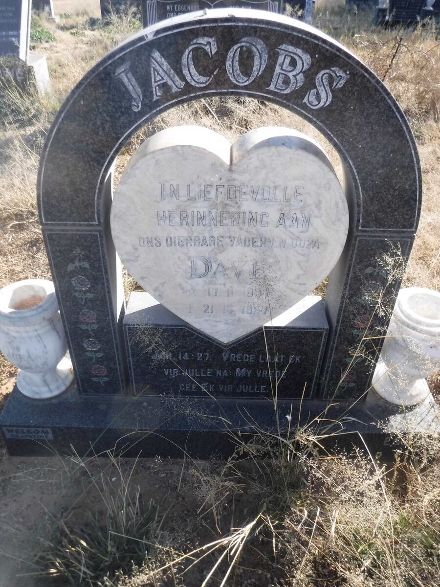 JACOBS Dave 193?-1997