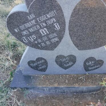 JAMNECK Tys M.J. 1926-1996