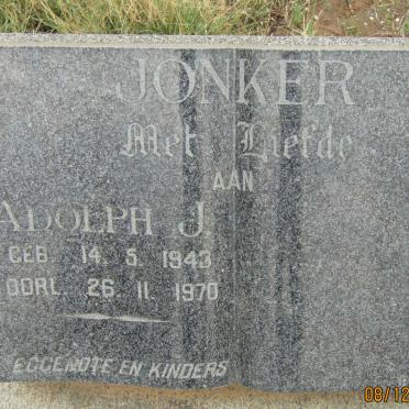 JONKER Adolph J. 1943-1970
