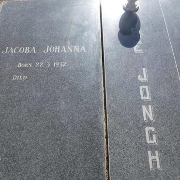 JONGH Cecil Gilbert, de 1922-1986 &amp; Jacoba Johanna 1932-