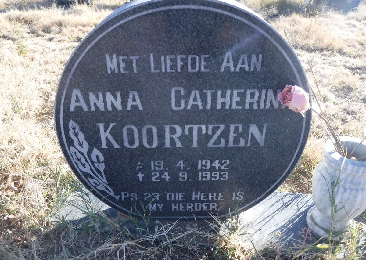 KOORTZEN Anna Catherina 1942-1993
