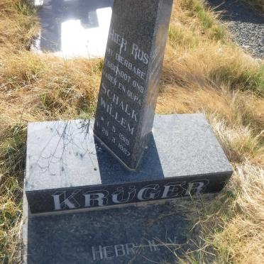 KRÜGER Schalk Willem 1919-1987 