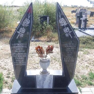 KRIEL Hardus 1927-2005 &amp; Dollie 1931-1995