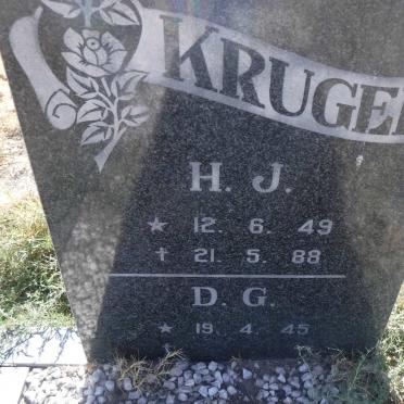 KRUGER H.J. 1949-1988 &amp; D.G. 1945-