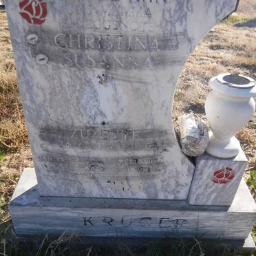KRUGER Christina Susanna 1971-1993