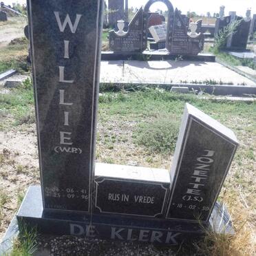 KLERK W.P., de 1941-1996 &amp; J.S. 1950-