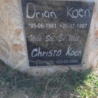KOEN Drian 1981-1997 :: KOEN Christo 1982-2008