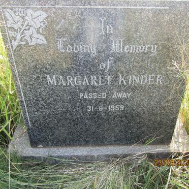 KINDER Margaret -1959