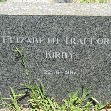KIRBY Elizabeth Trafford -1967