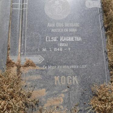 KOCK Elsie Magrietha 1946-