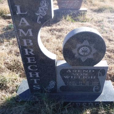 LAMBRECHTS Arend von Willigh 1916-1999