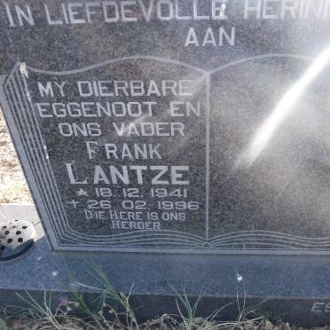 LANTZE Frank 1941-1996