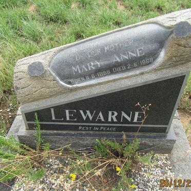 LEWARNE Mary Anne 1888-1968