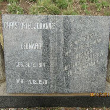 LEONARD Christoffel Johannes 1914-1970