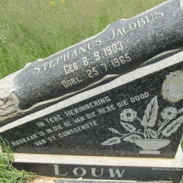 LOUW Stephanus Jacobus 1903-1965