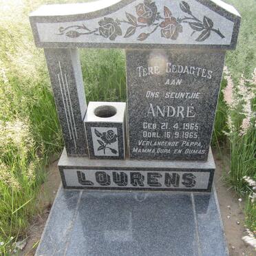 LOURENS André 1965-1965