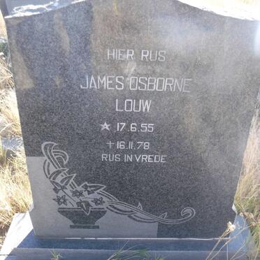 LOUW James Osborne 1955-1978