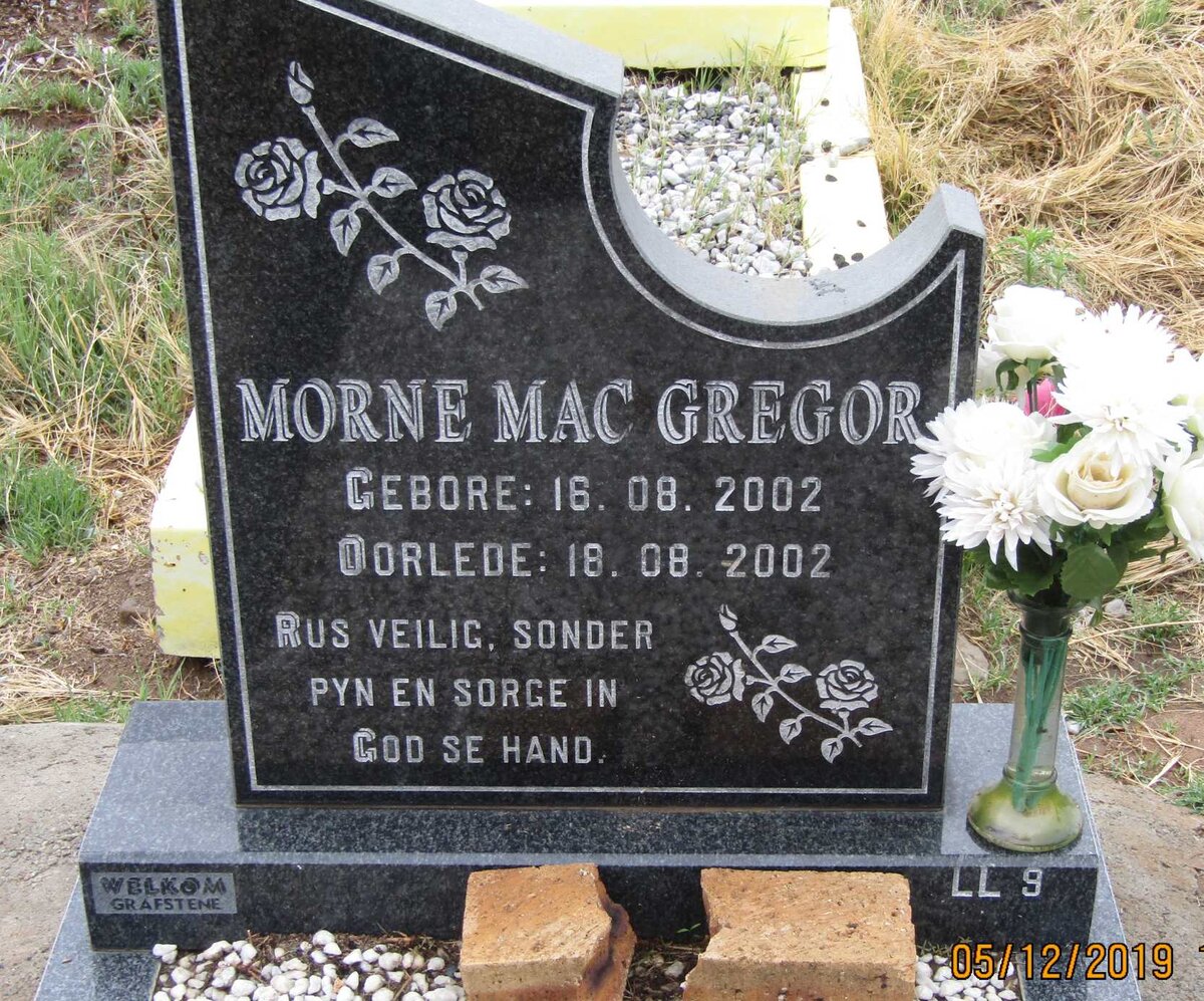 MAC GREGOR Morne 2002-2002