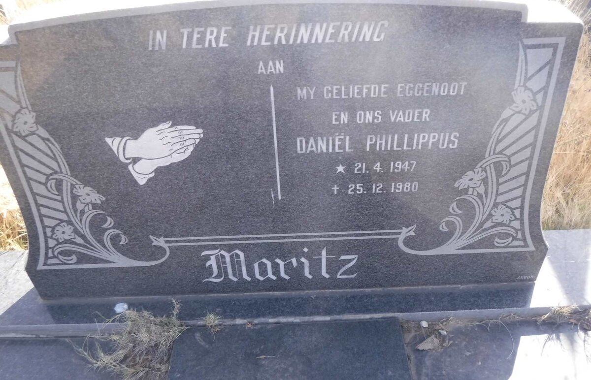 MARITZ Daniel Phillippus 1947-1980