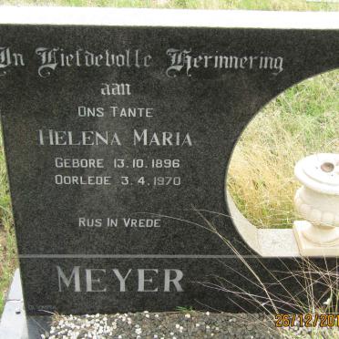 MEYER Helena Maria 1896-1970