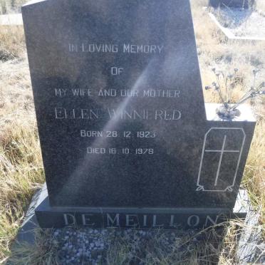 MEILLON Ellen Winnifred, de 1923-1978